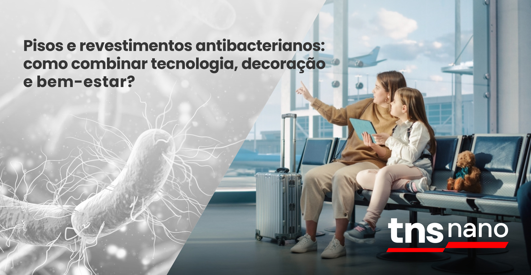 Pisos e revestimentos antibacterianos