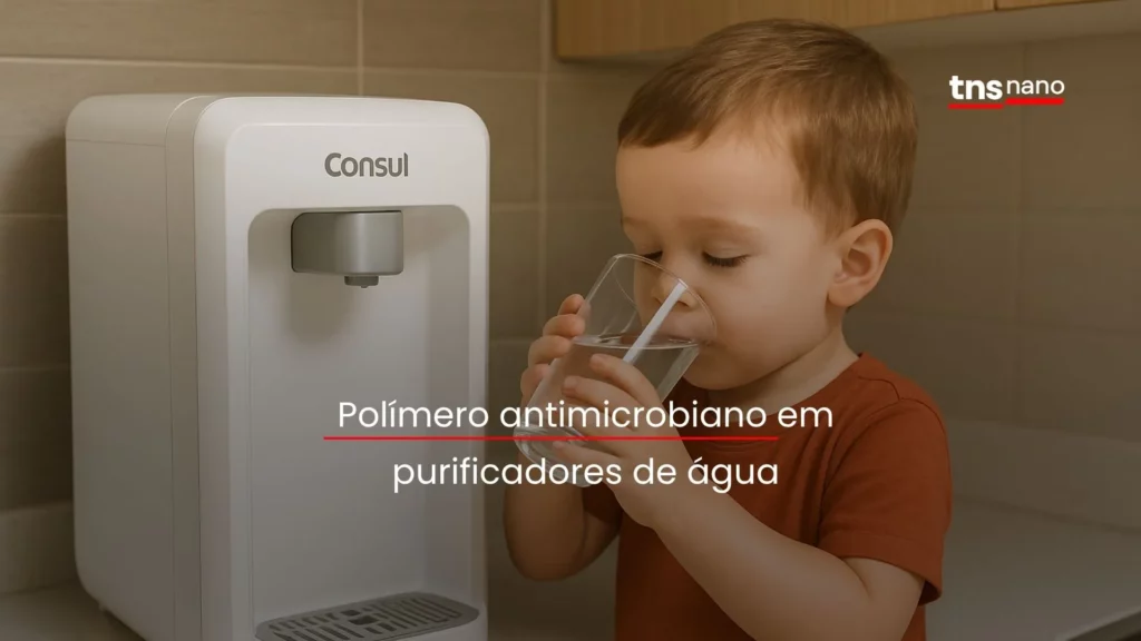 biofilme bacteriano: como inibir com polímero antimicrobiano em purificador de água