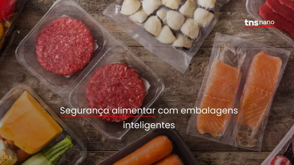 Segurança alimentar e embalagens inteligentes plásticas