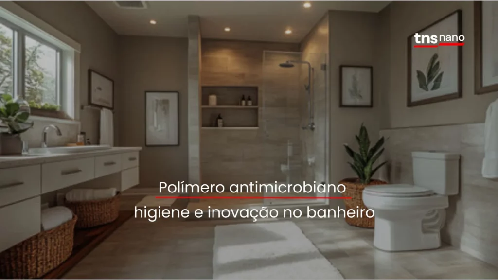 Assento sanitário antimicrobiano via polímero