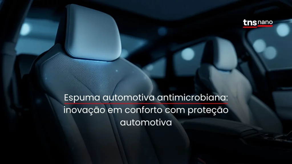 espumas automotivas antimicrobianas